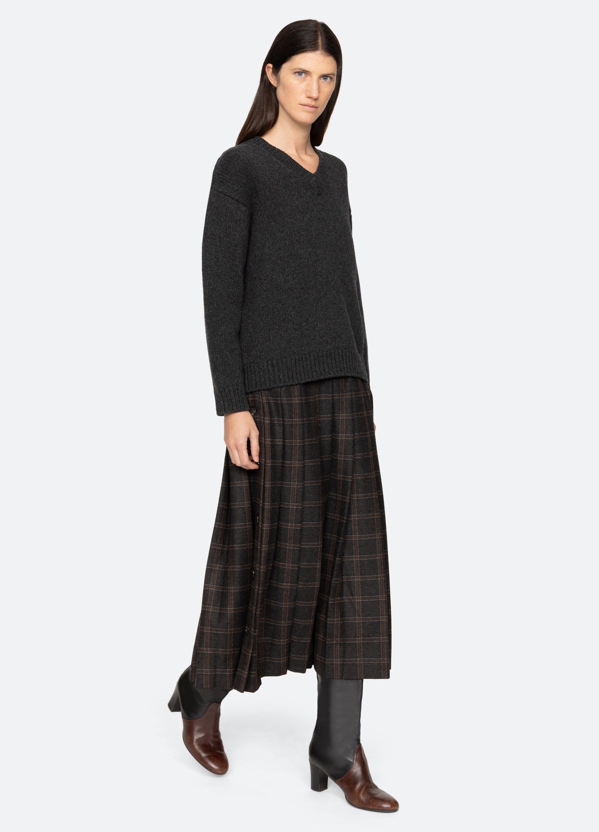 multi-monroe dress-walking view