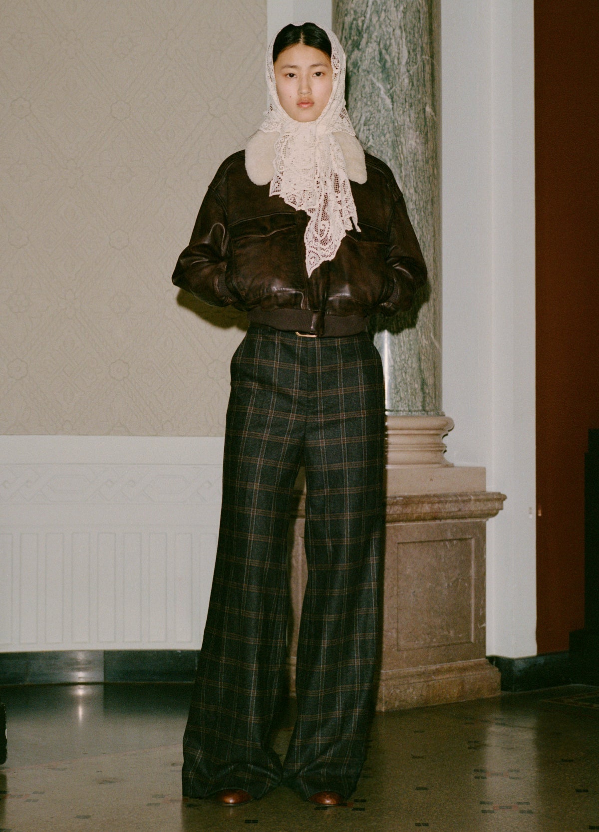 multi-monroe pants-front view - 2