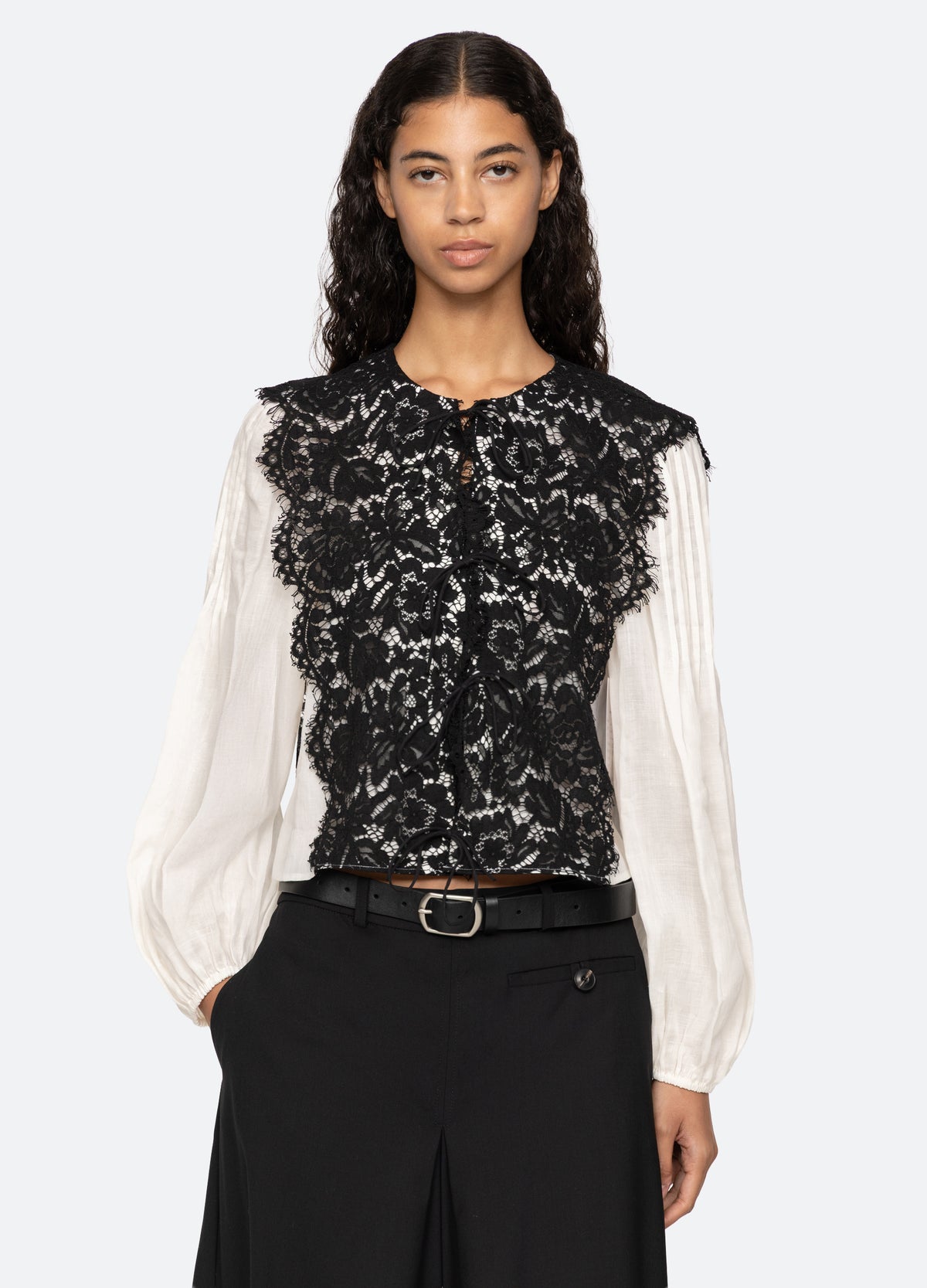 cream-norabelle top-front view 2 - 2