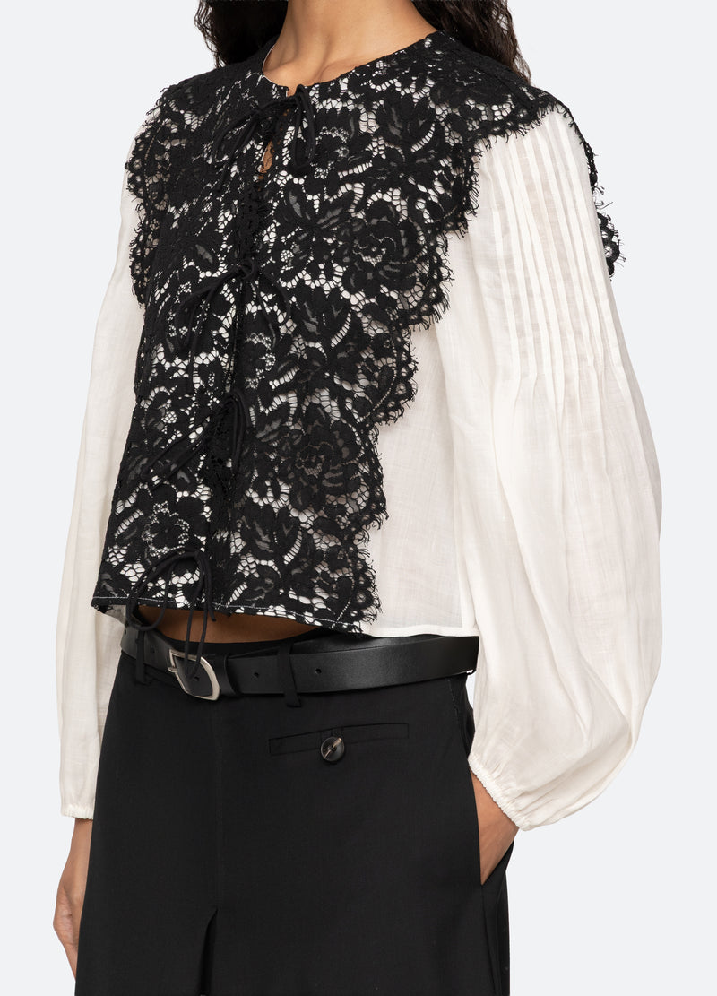 cream-norabelle top-detail view - 7