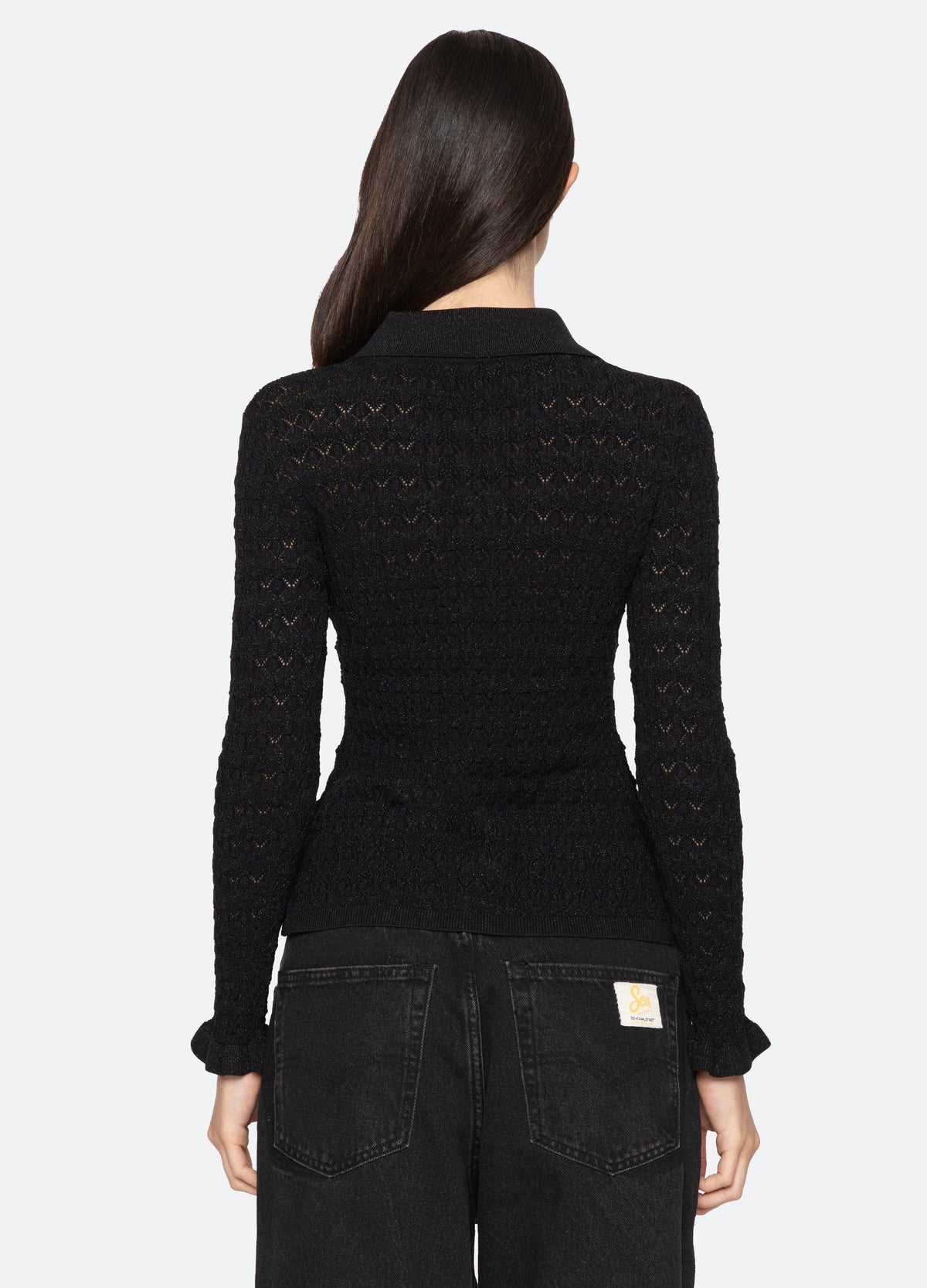 black-ruby cardigan-back view - 10