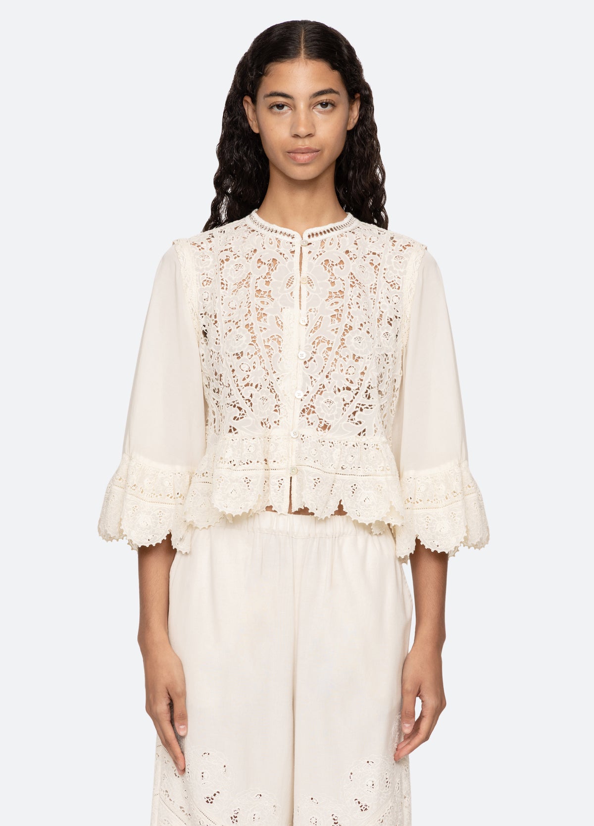 cream-shanna top-front view 3 - 6