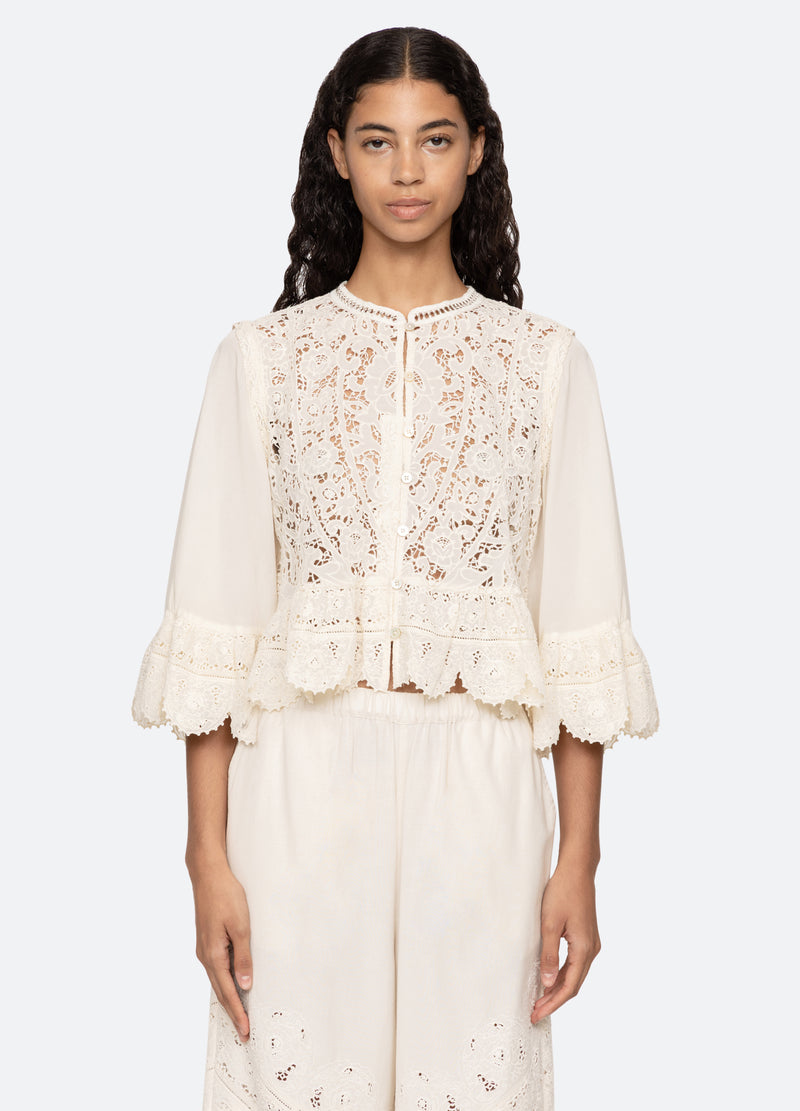 cream-shanna top-front view 3 - 6