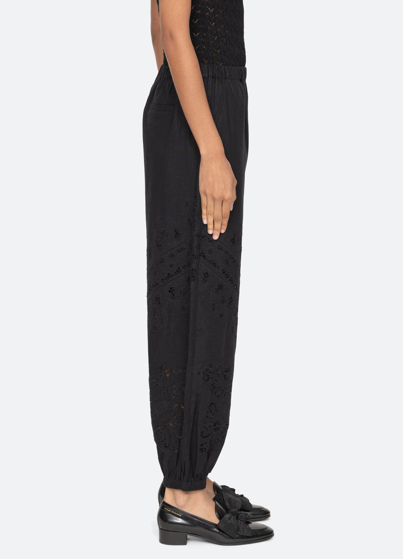 black-shanna pants-side view - 5