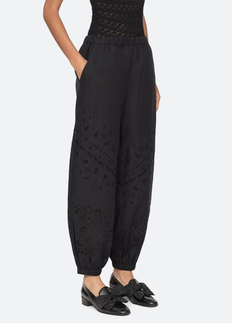 black-shanna pants-three quarter view - 6