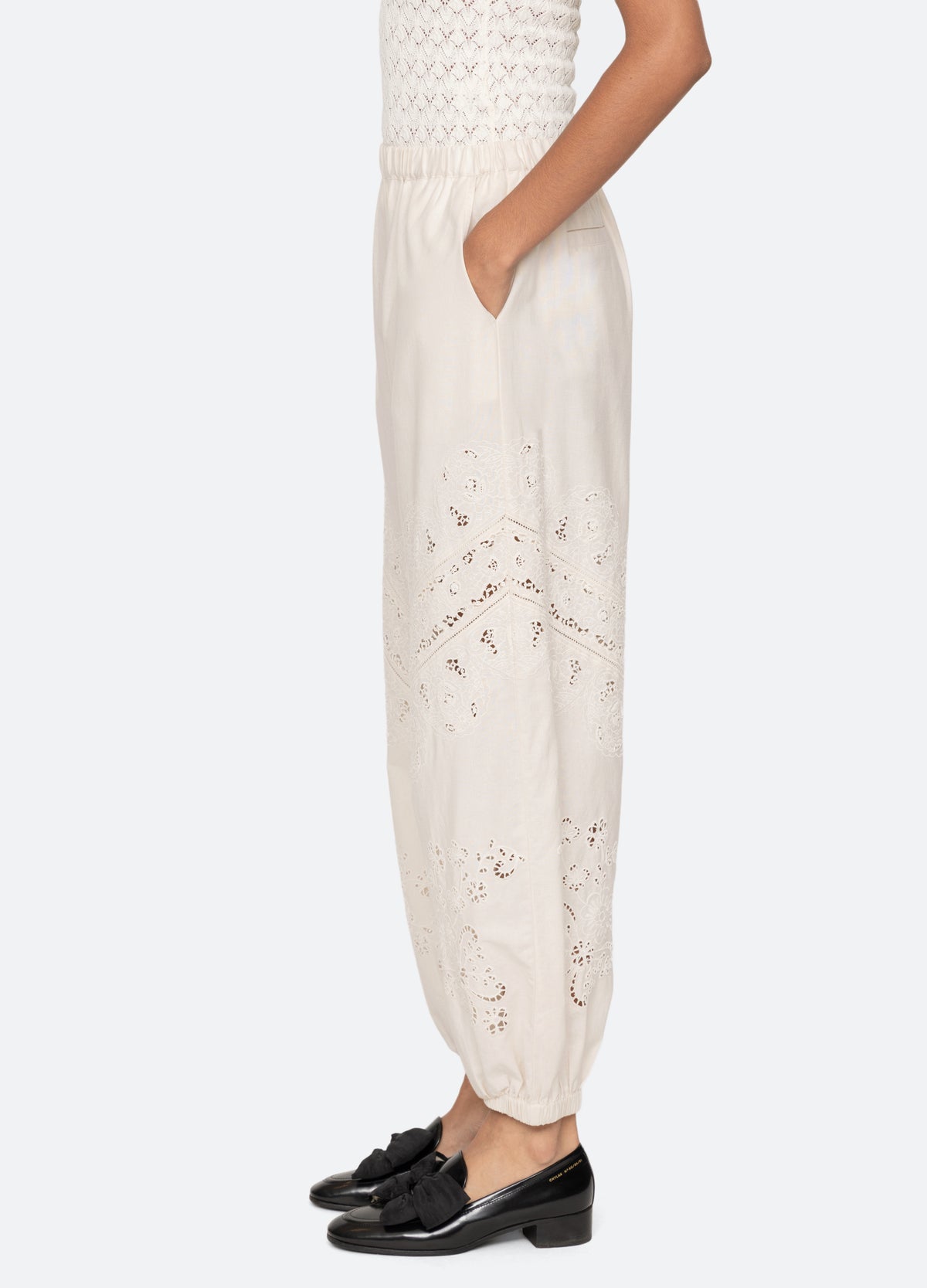 cream-shanna pants-side view - 11