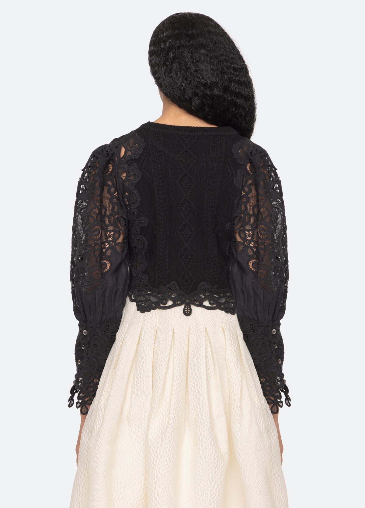 black-vania sweater-back view - 9