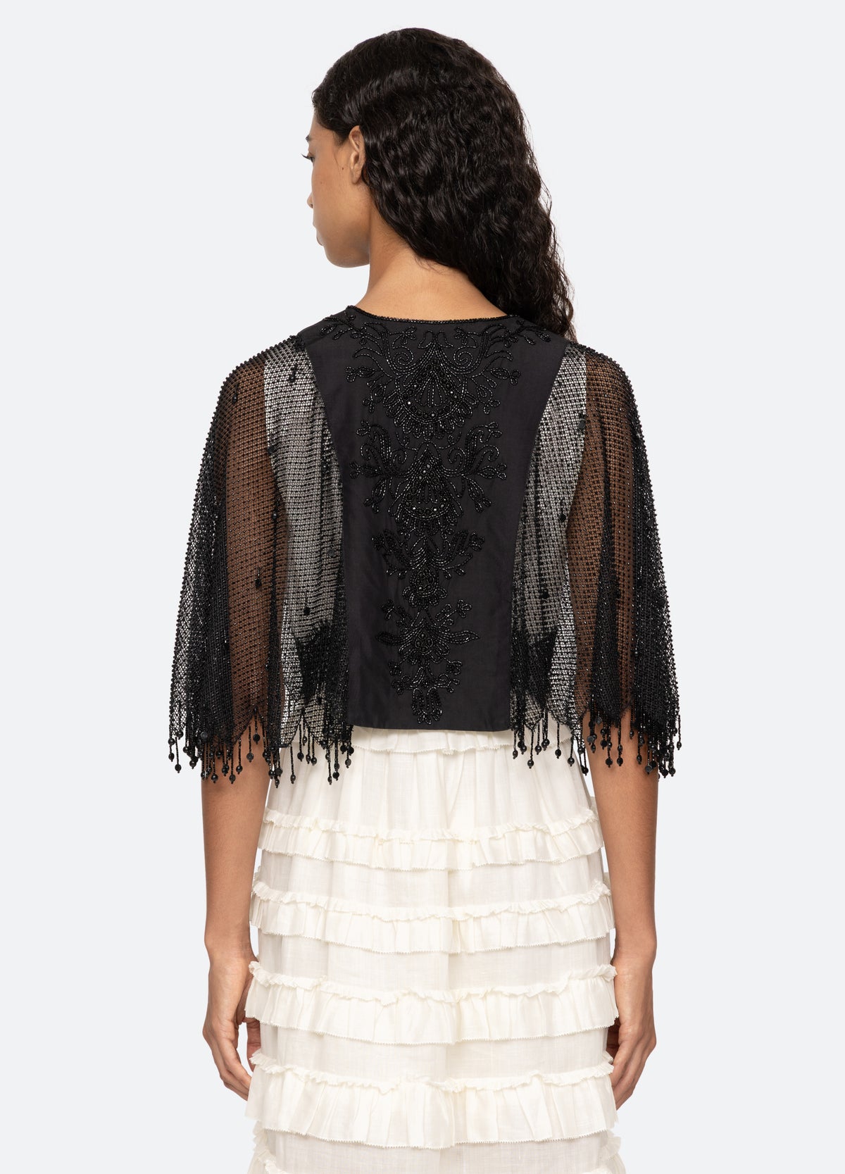 black-shanna cape-back view - 4