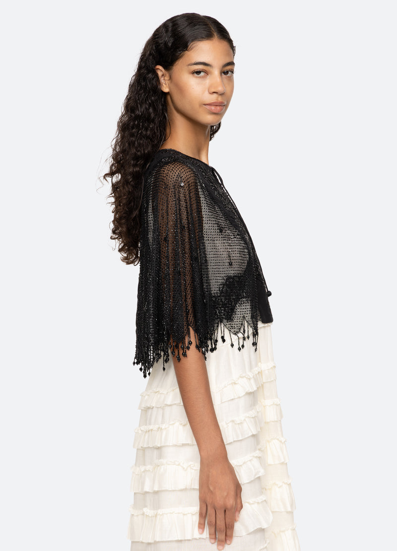 black-shanna cape-side view - 5