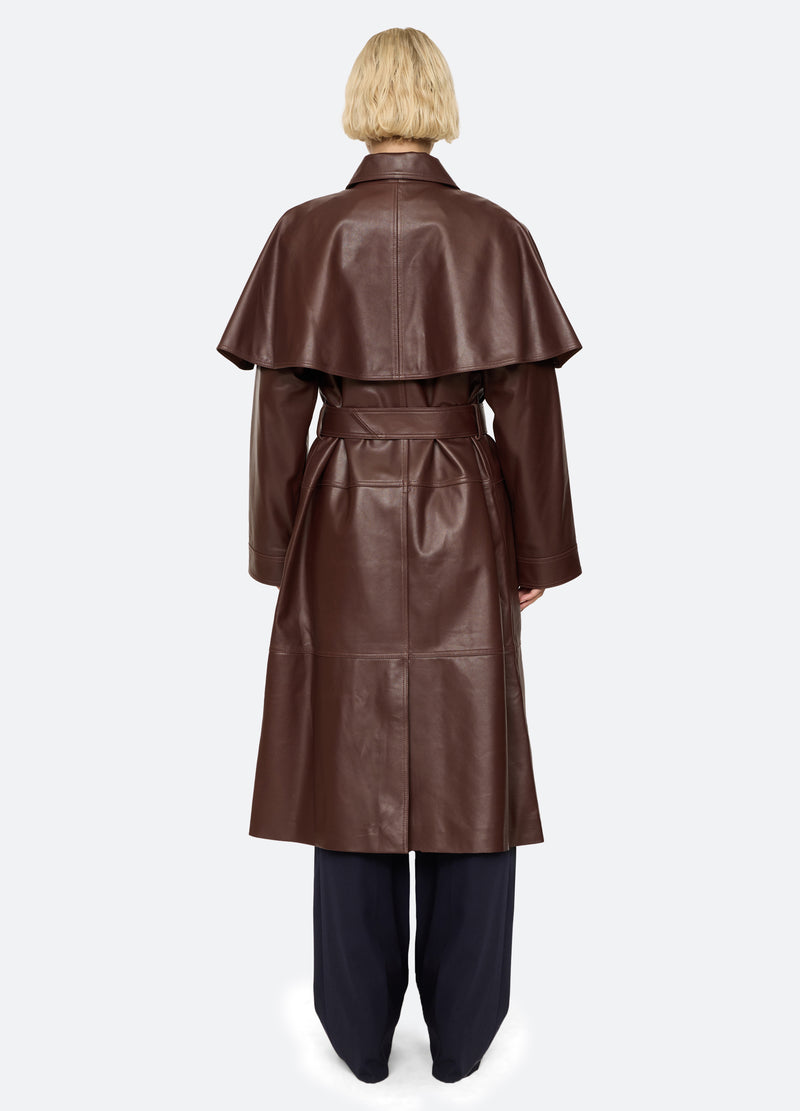 brown-caitlin coat-back view - 4