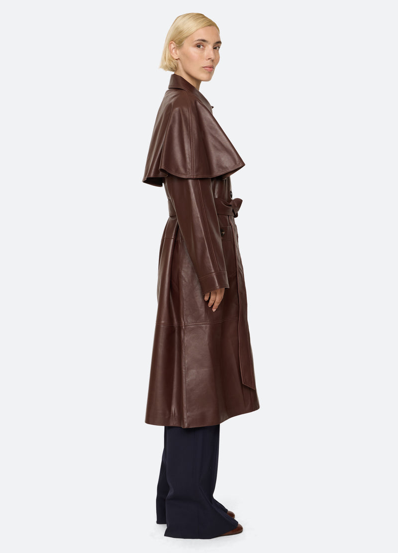 brown-caitlin coat-side view - 5