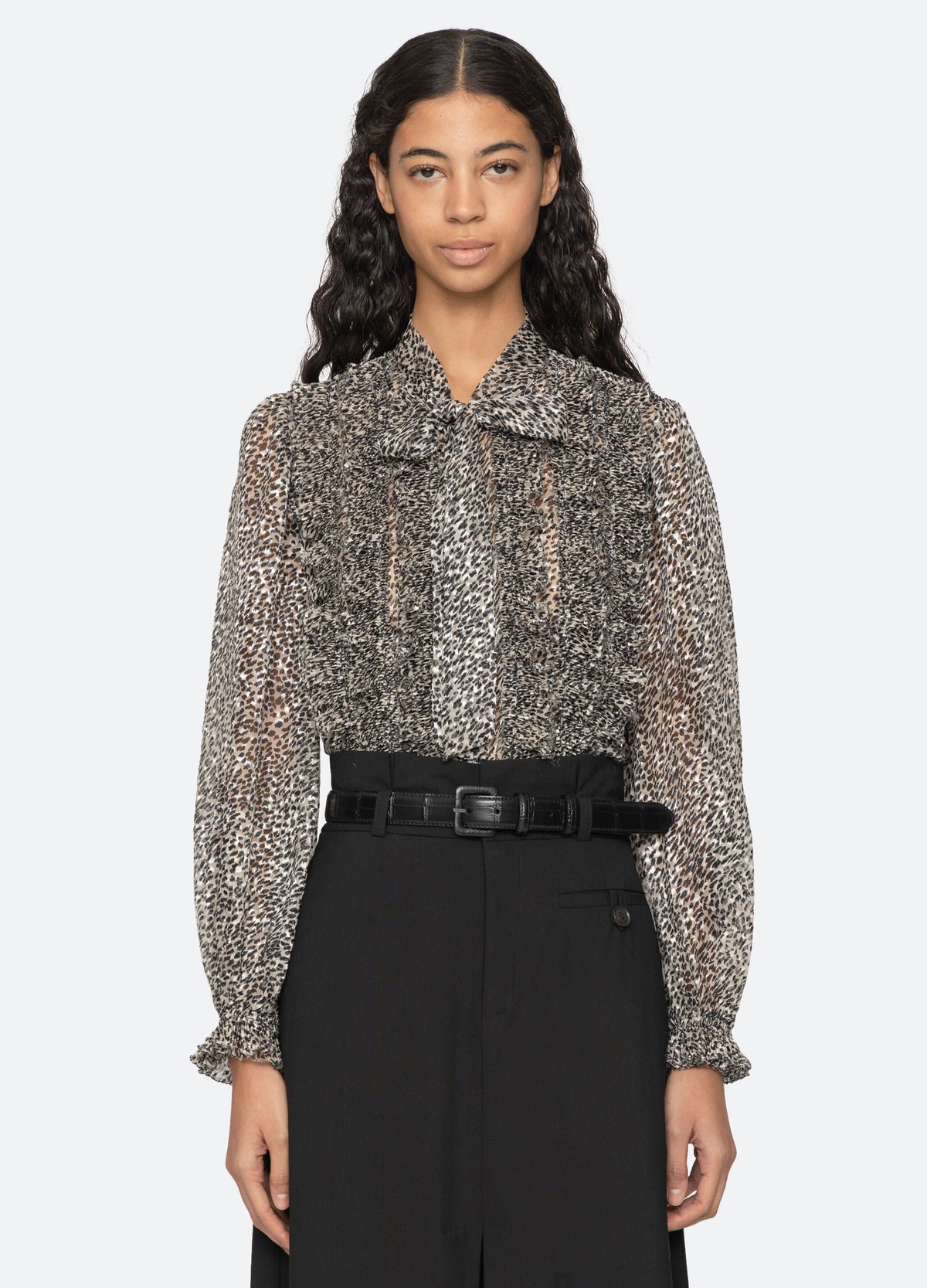 cream-charlize l/s top-front view 2 - 6