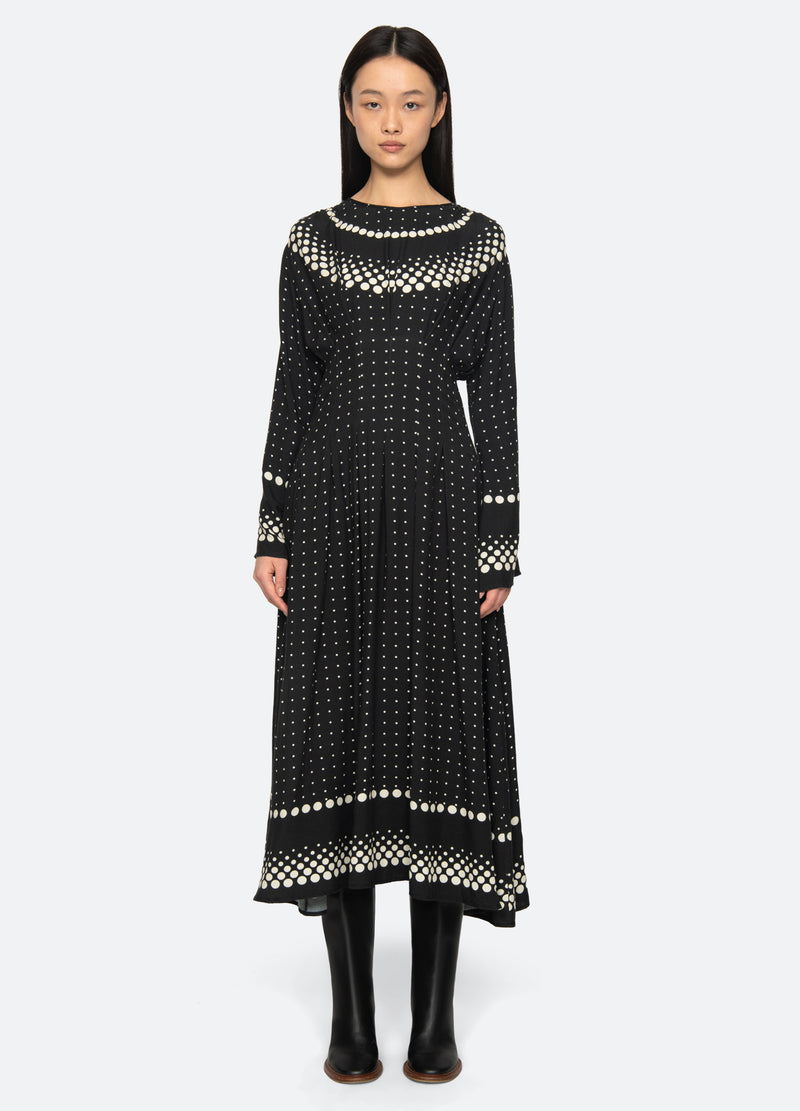 black-elly dress-front view - 5