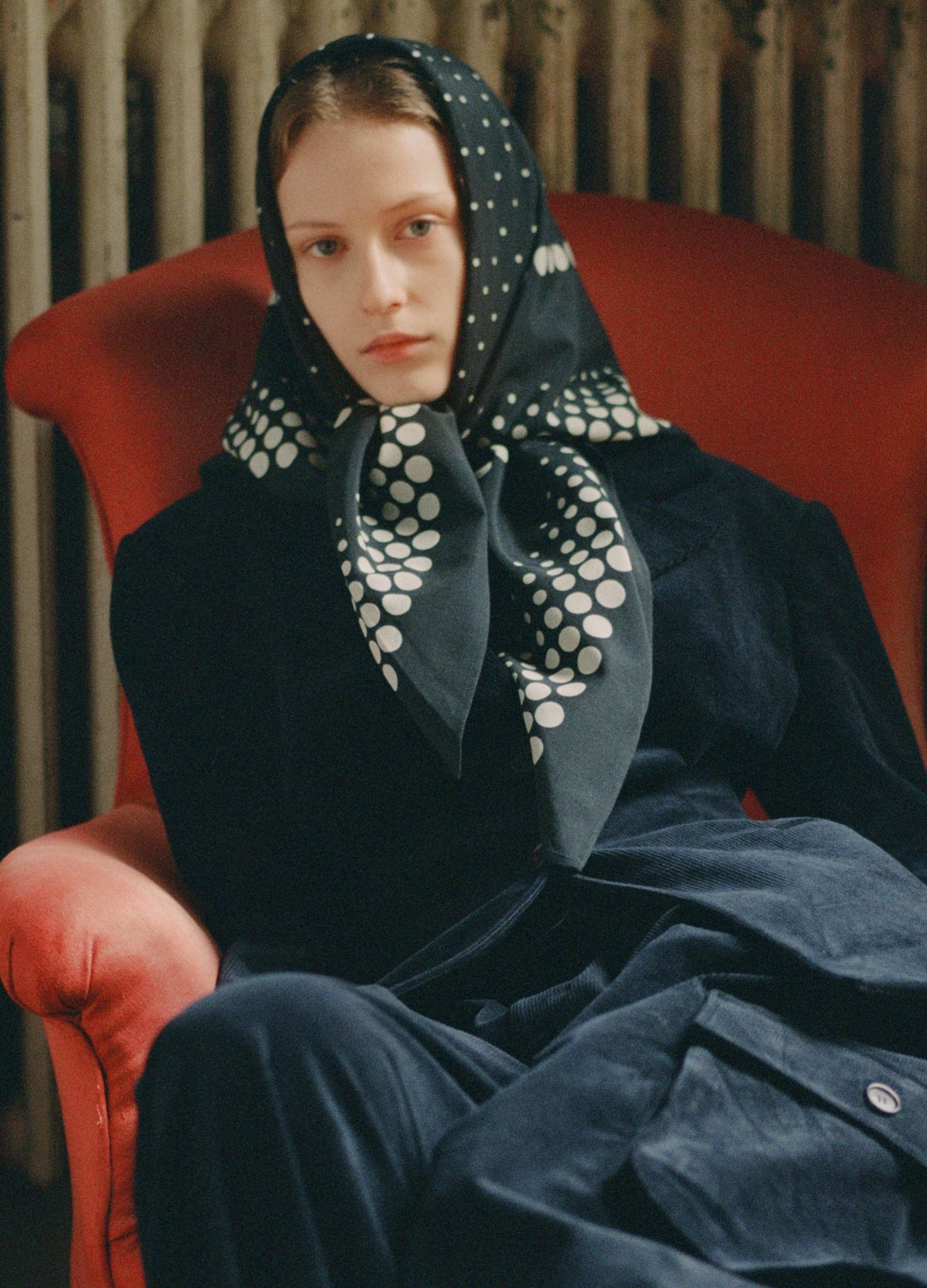 black-elly scarf-editorial view