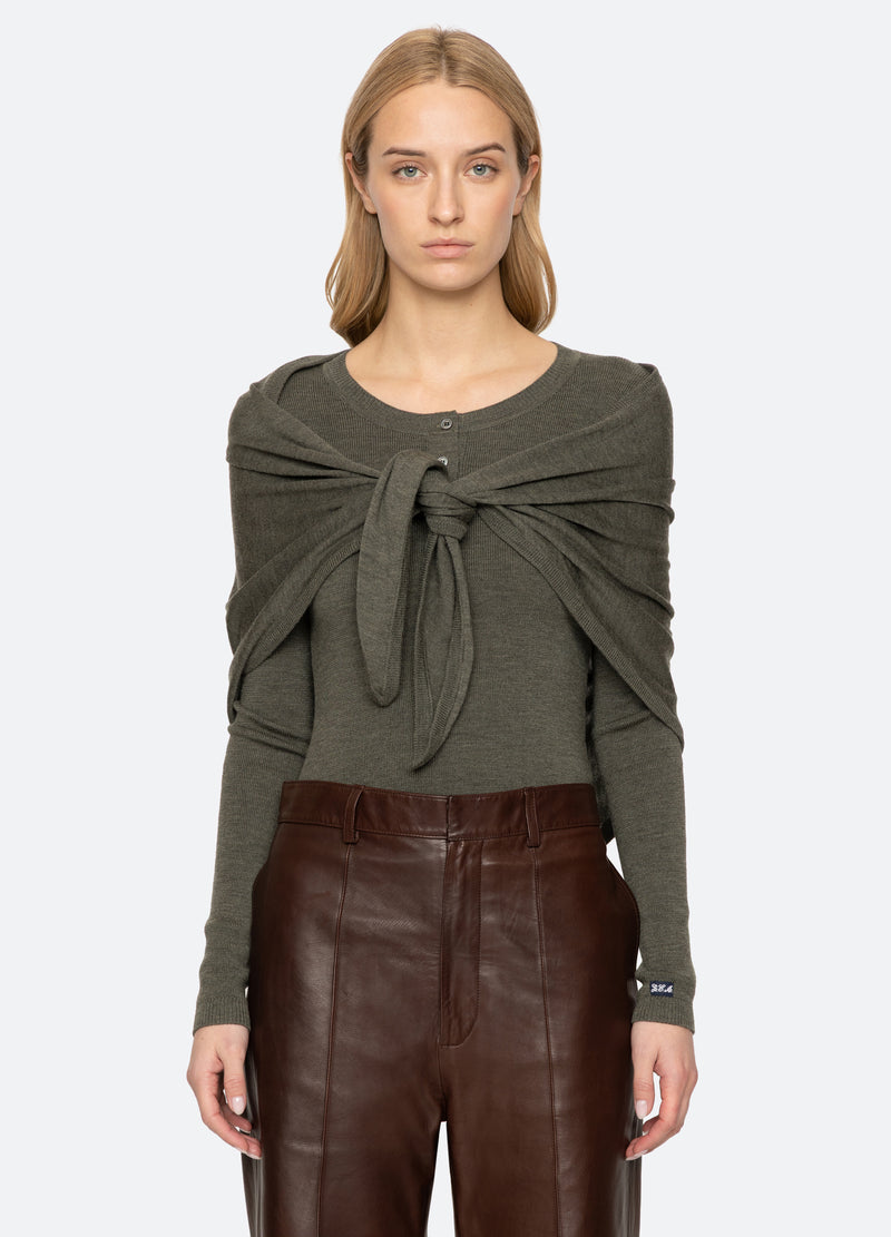 sage-jane sweater-front view - 9