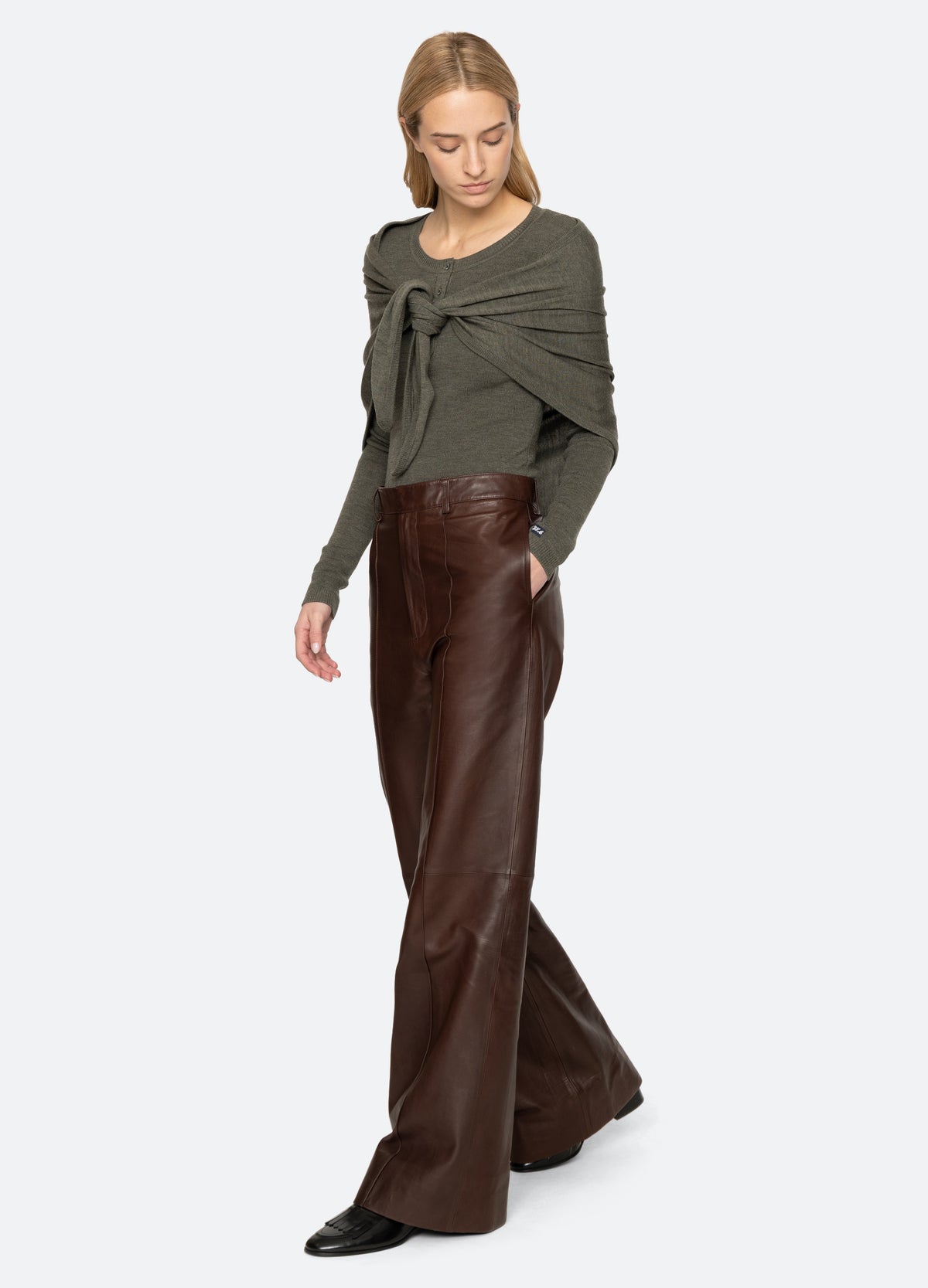 sage-jane sweater-full body view - 14