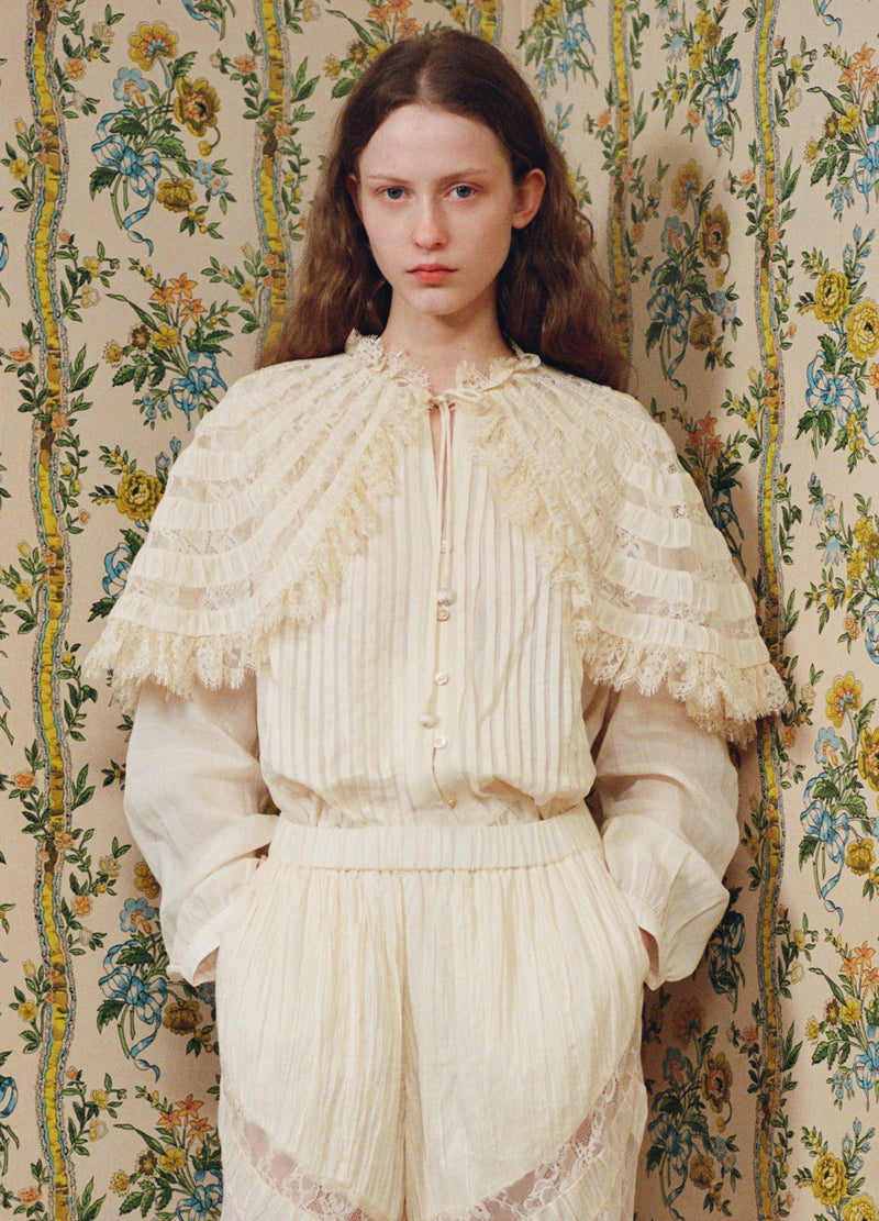 cream-margaret top-editorial view - 1