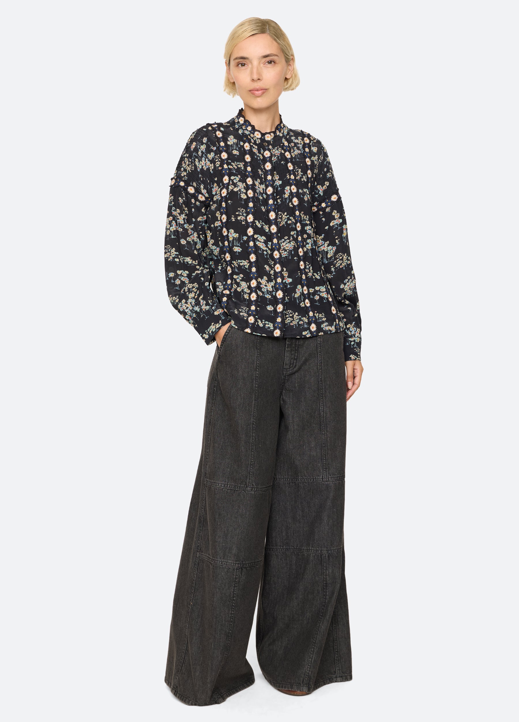 トップス Mana Mona Top – Sea, New York