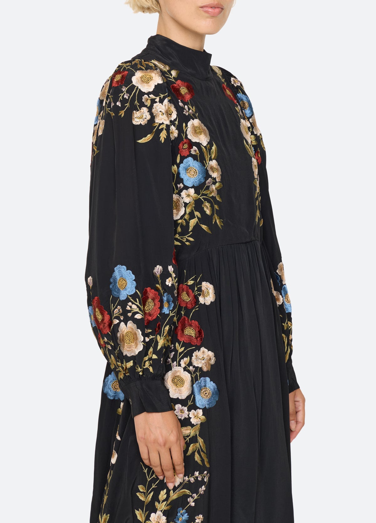 black-ruwa dress-detail view - 8