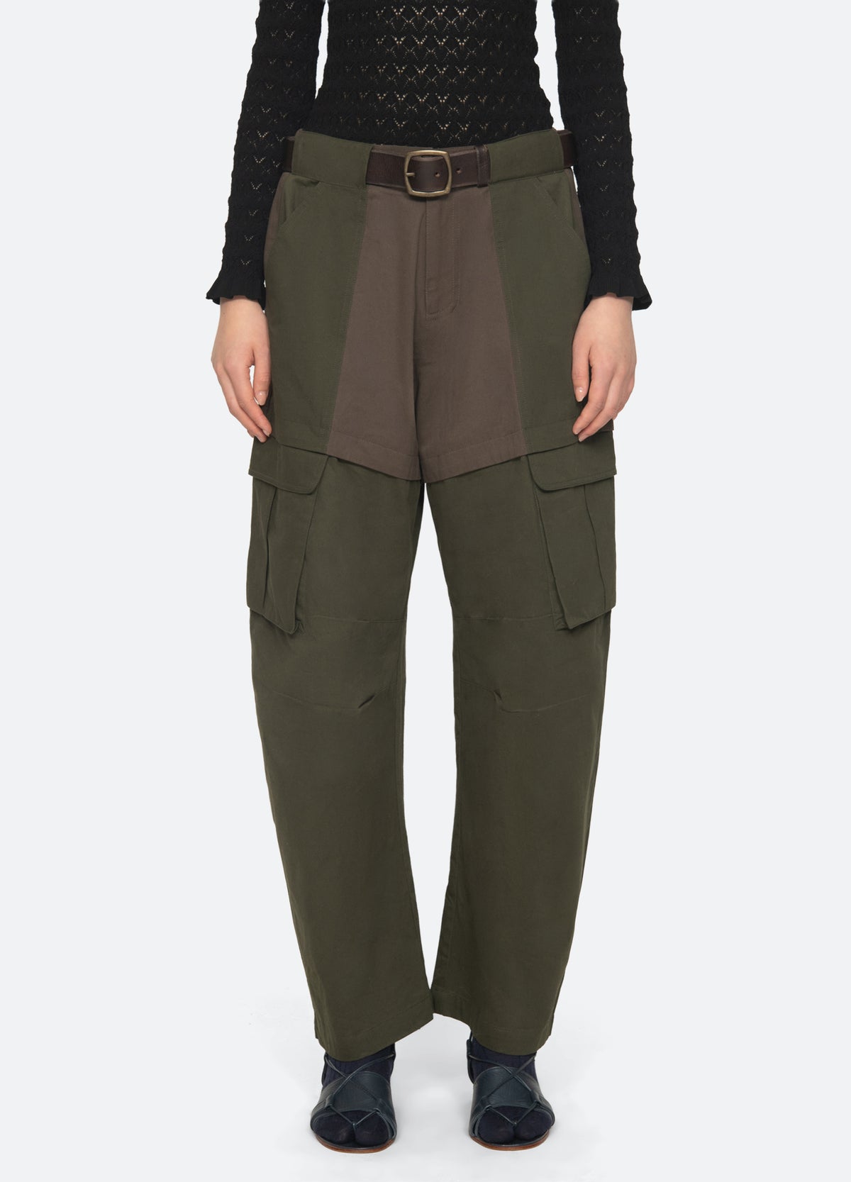 multi-tristan pants-front view - 2