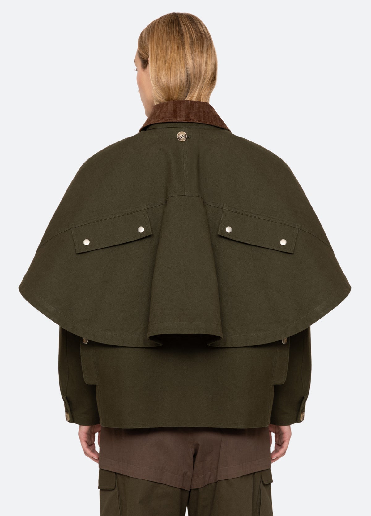 army-tristan jacket-back view - 2