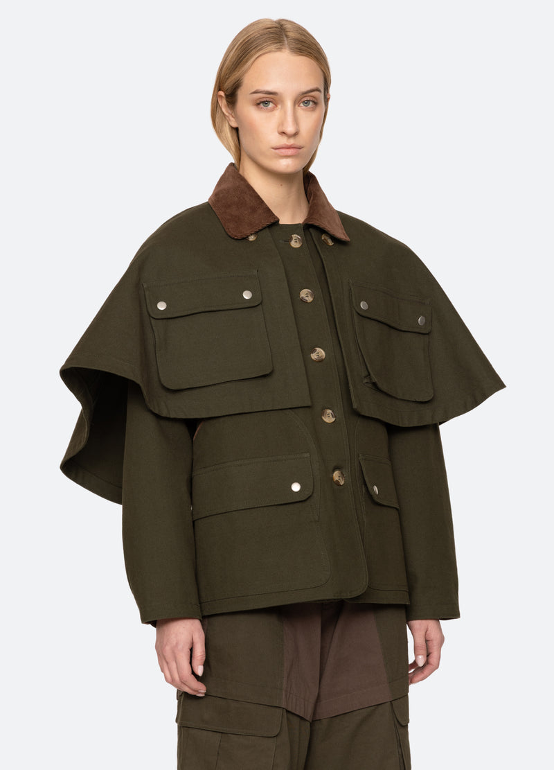 army-tristan jacket-three quarter view - 4
