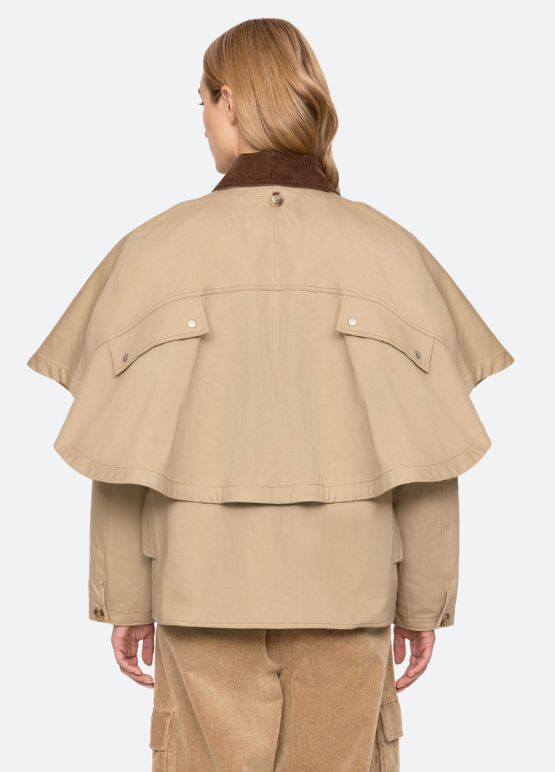 khaki-tristan jacket-back view - 8