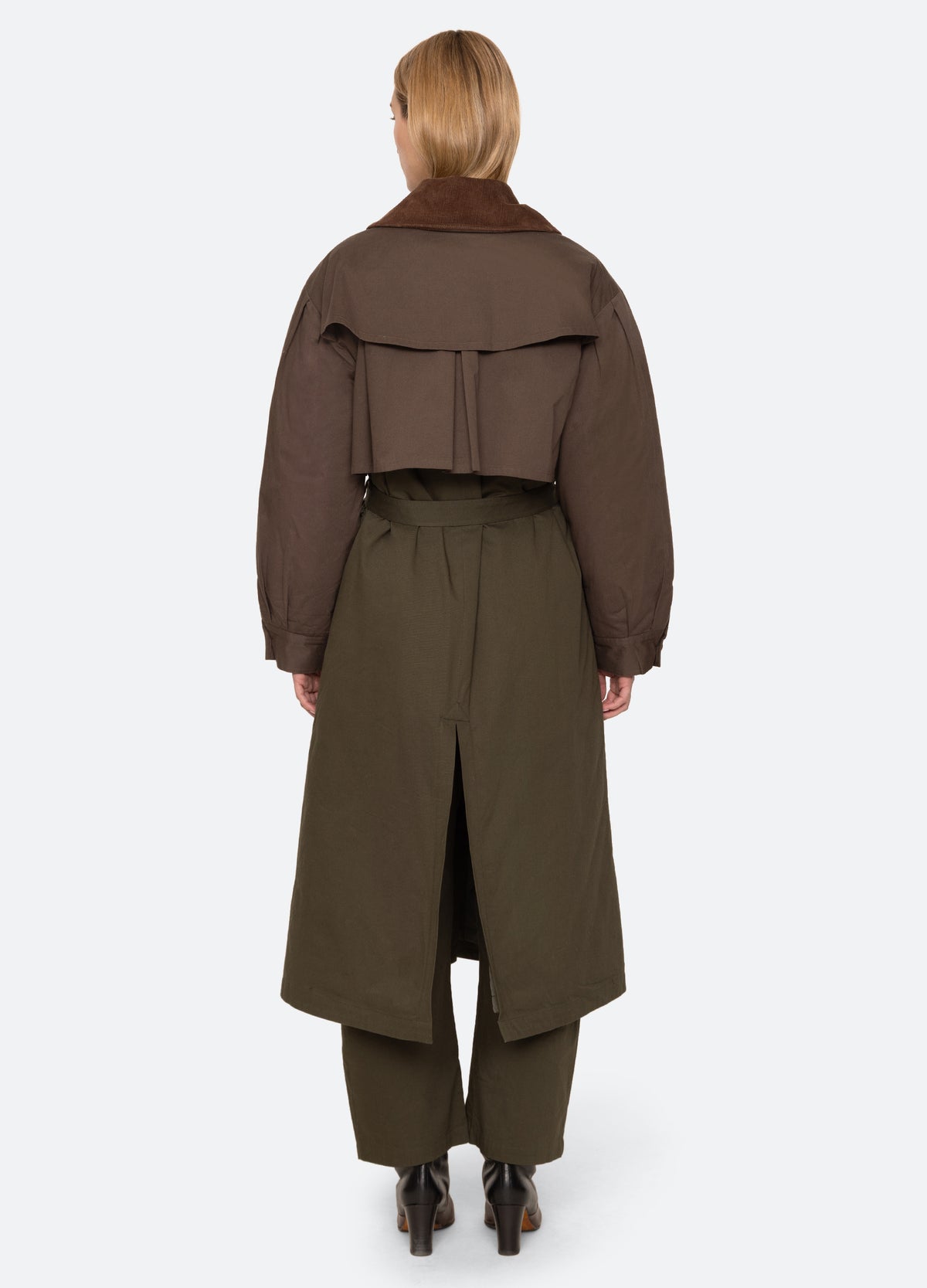 multi-tristan coat-back view - 2