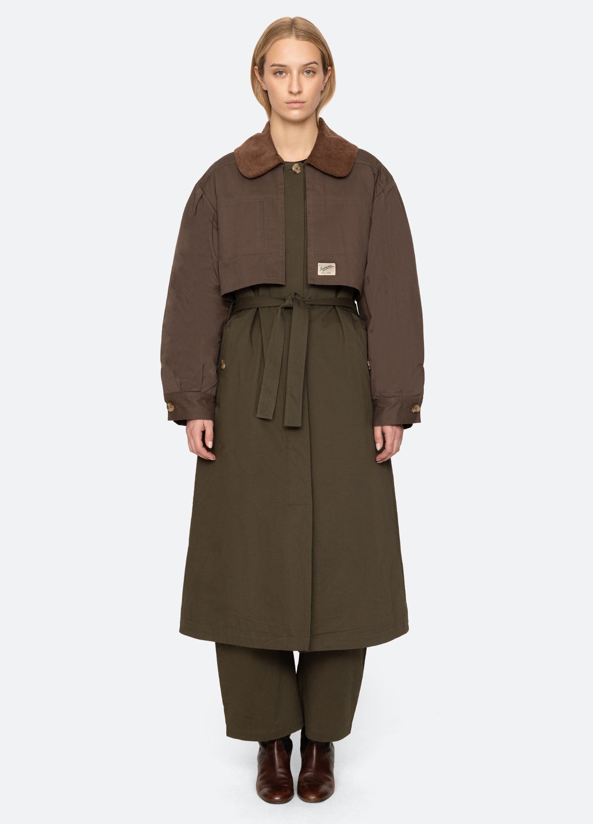 multi-tristan coat-front view - 6