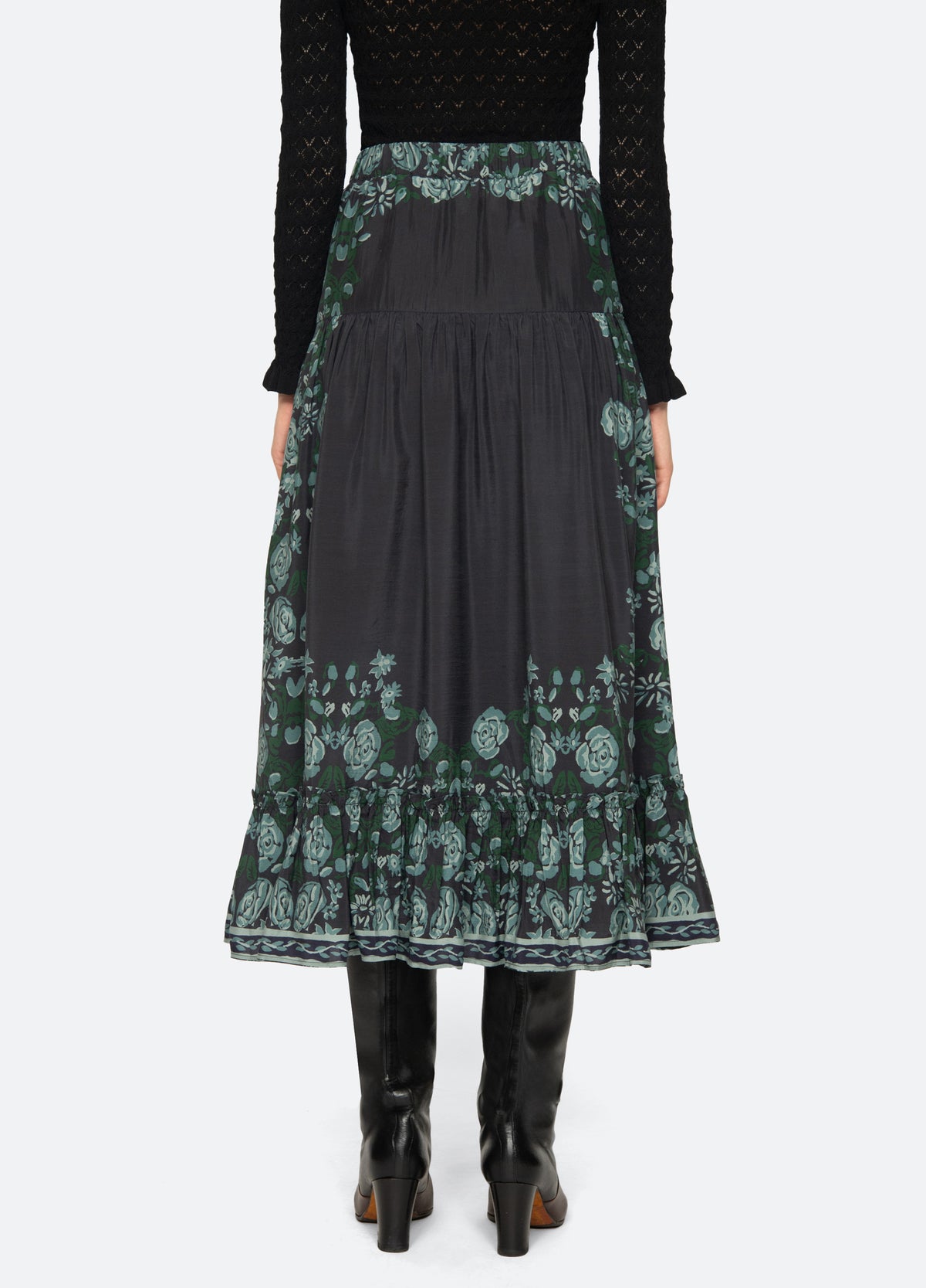 multi-tulla skirt-back view - 4