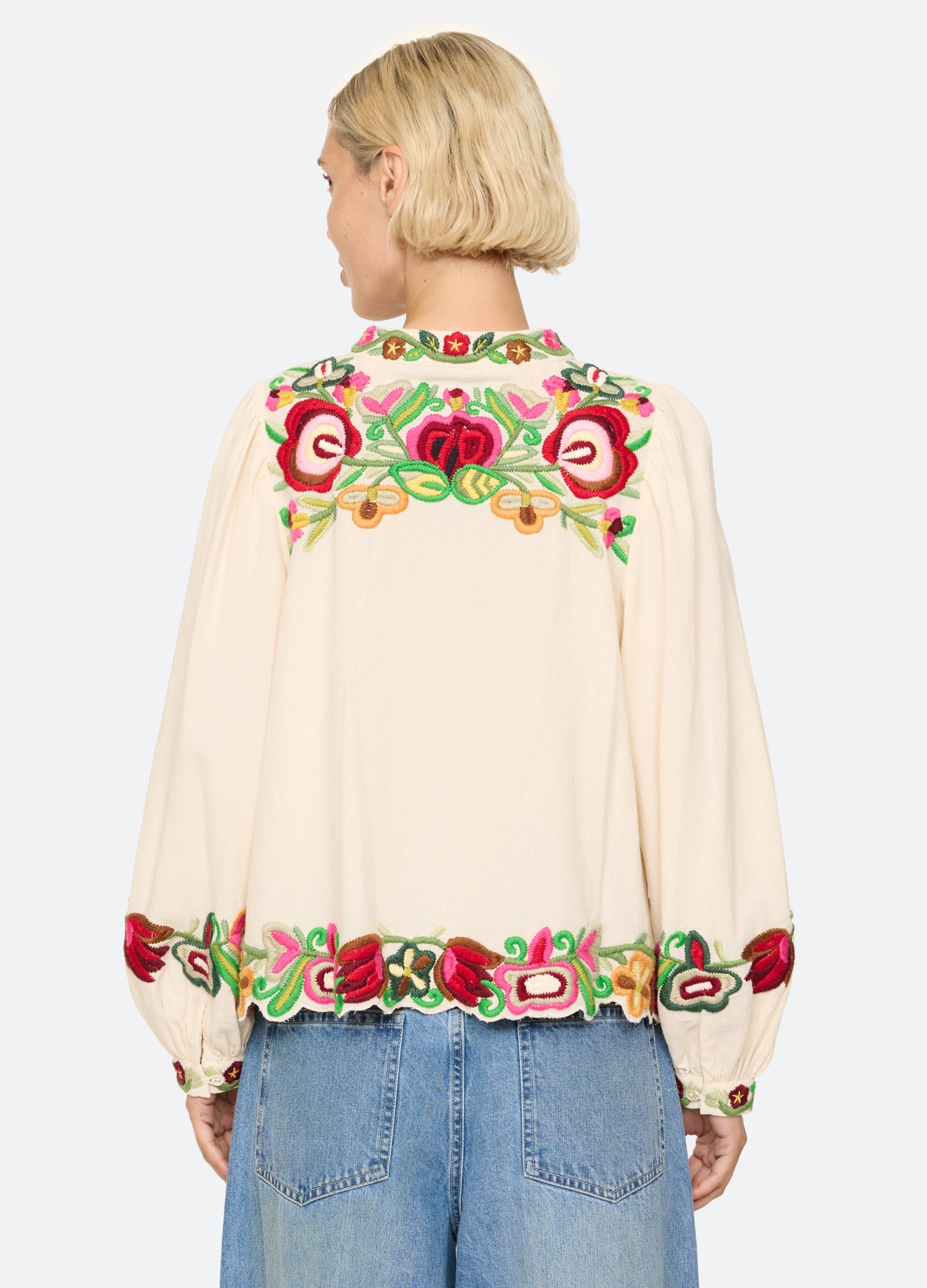 cream-wilhelmina l/s top-back view - 2