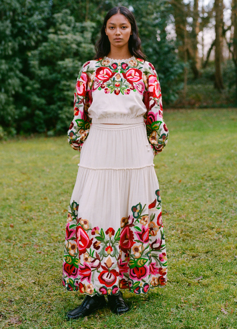 cream-wilhelmina skirt-editorial view - 10