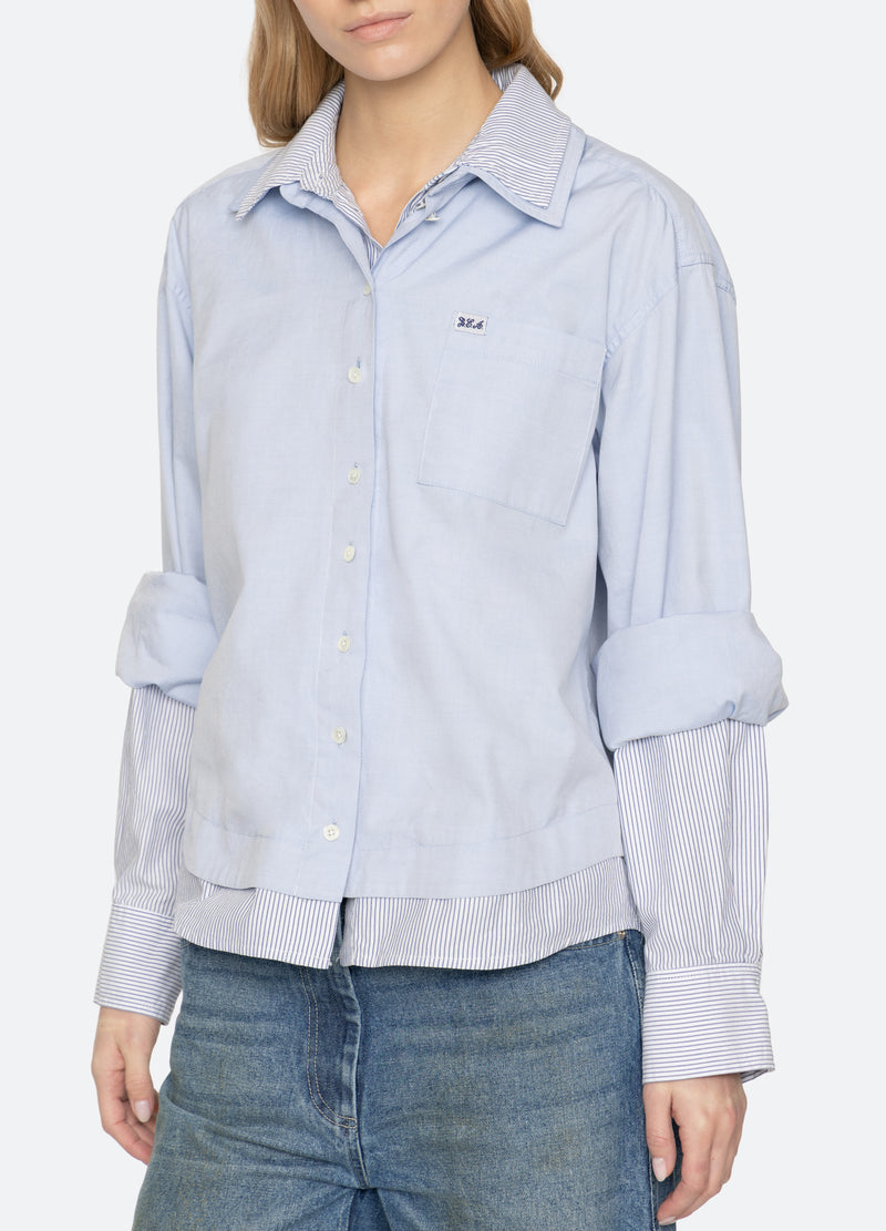 blue-zayna top-detail view - 6