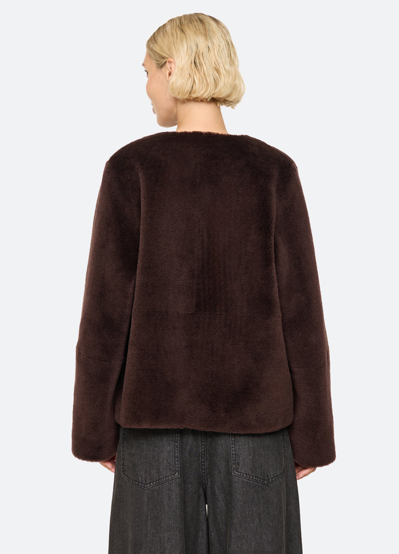 brown-annie jacket-back view - 2