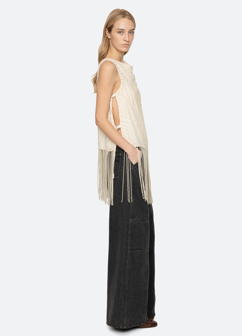 cream-carlotta top-side view - 4