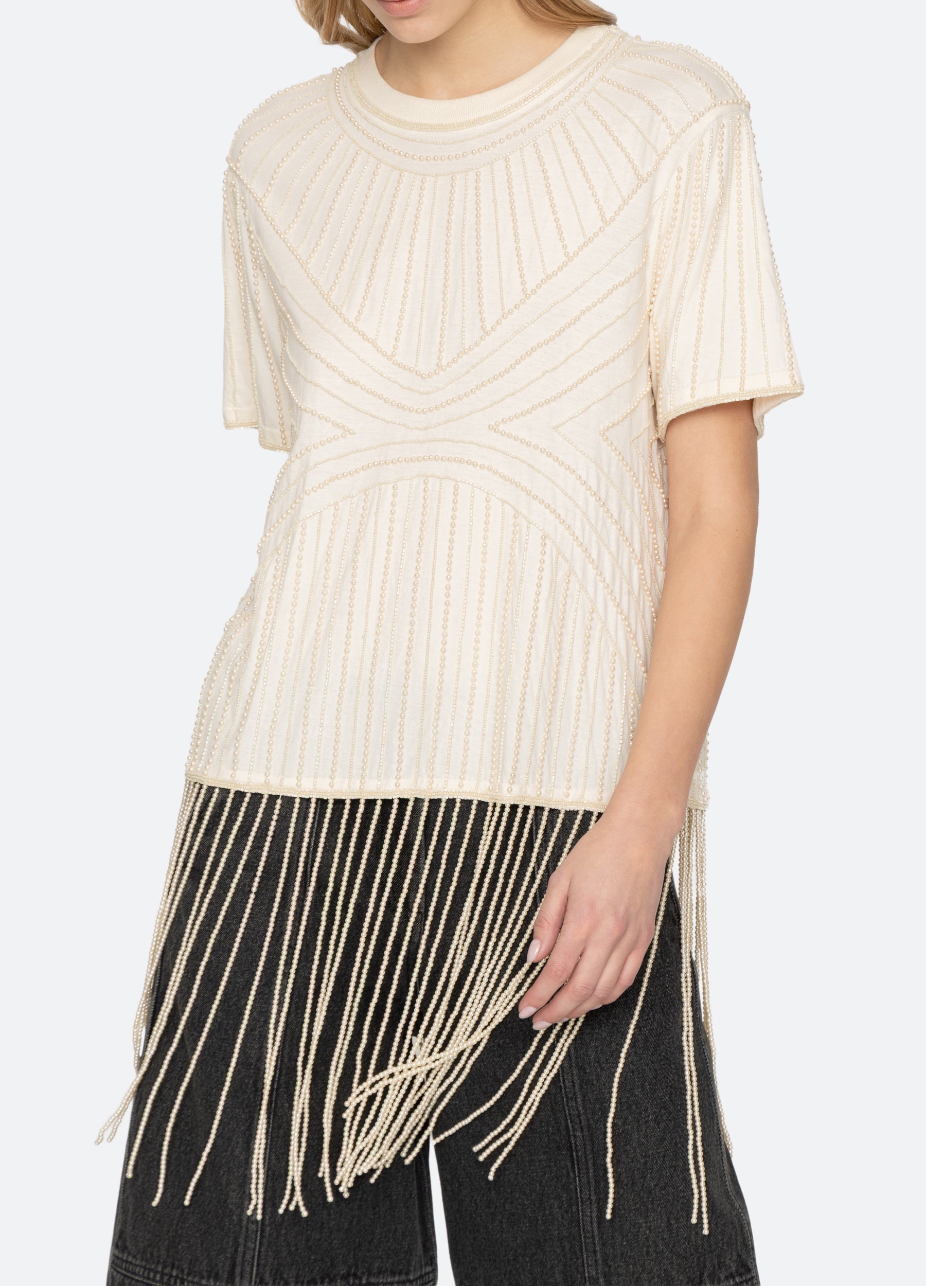 Carlotta S/S Top – Sea, New York