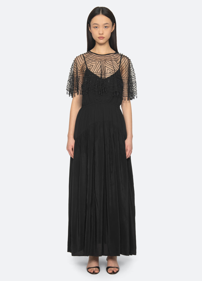 black-carlotta dress-front view 2 - 6