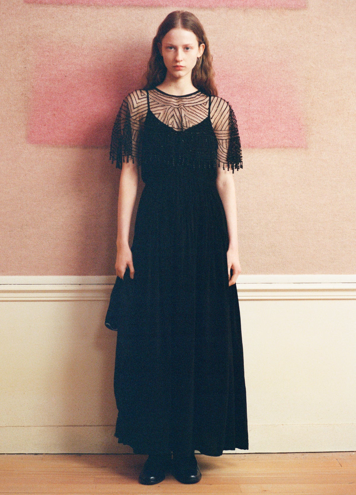 black-carlotta dress-editorial view - 2