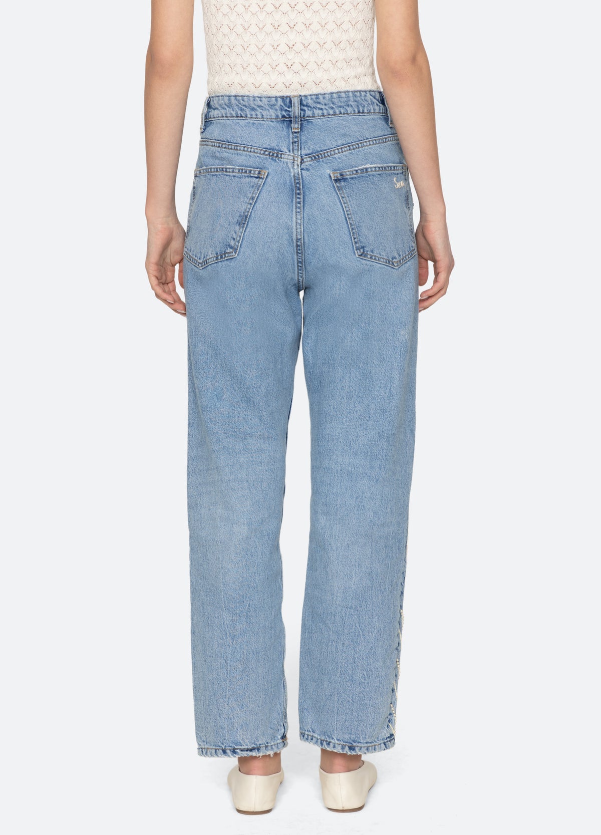 blue-carlotta jeans-back view - 3
