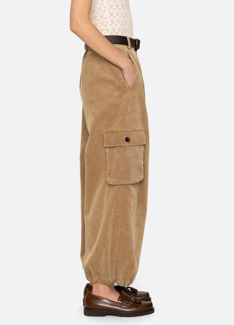 khaki-garrett pants-side view - 10