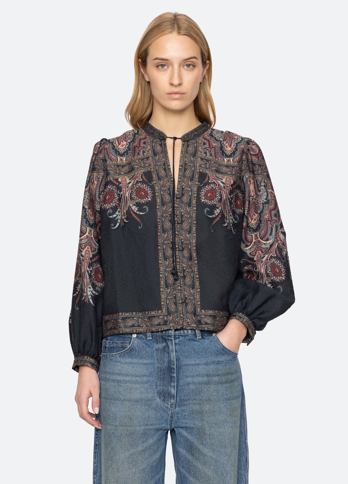 navy-hyacinth top-front view - 2