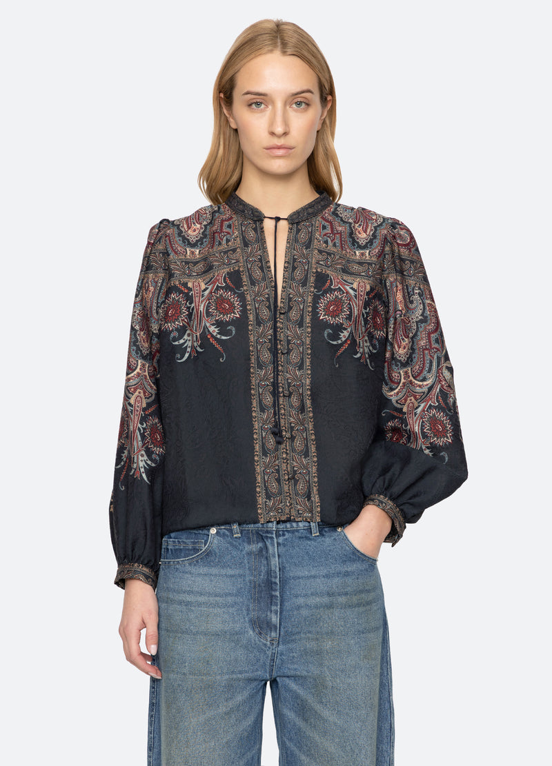 navy-hyacinth top-front view - 1