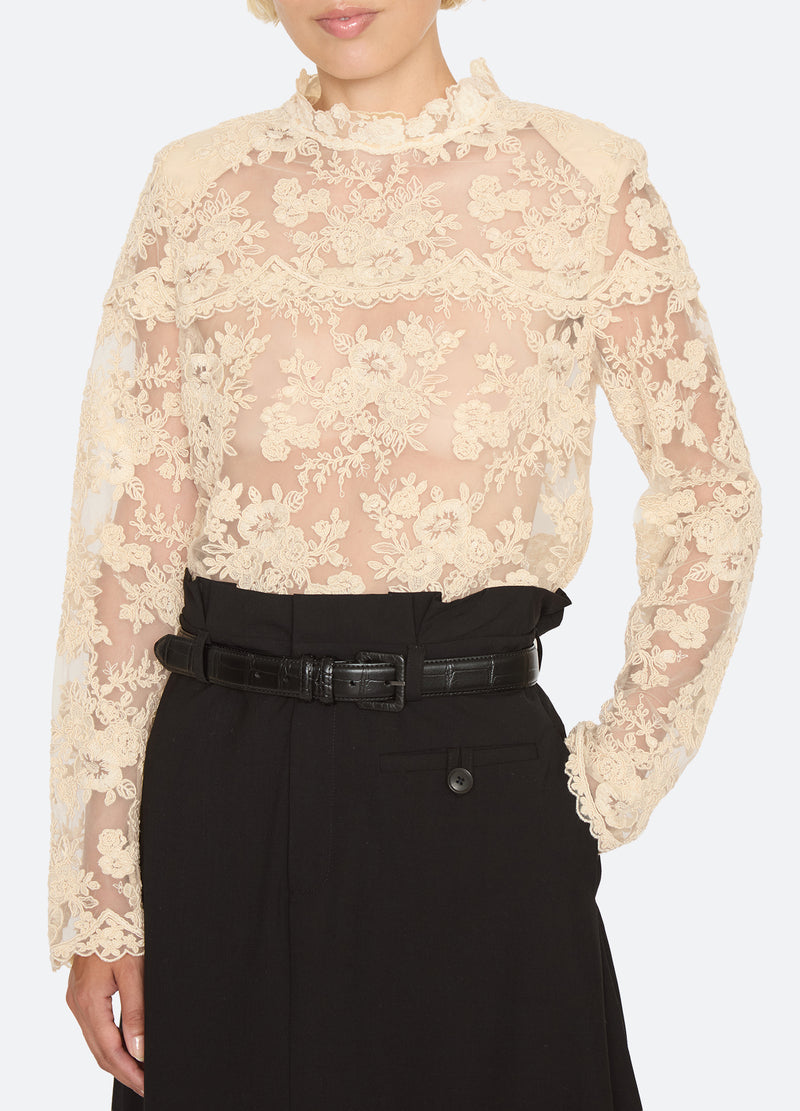 cream-kirra top-detail view - 9