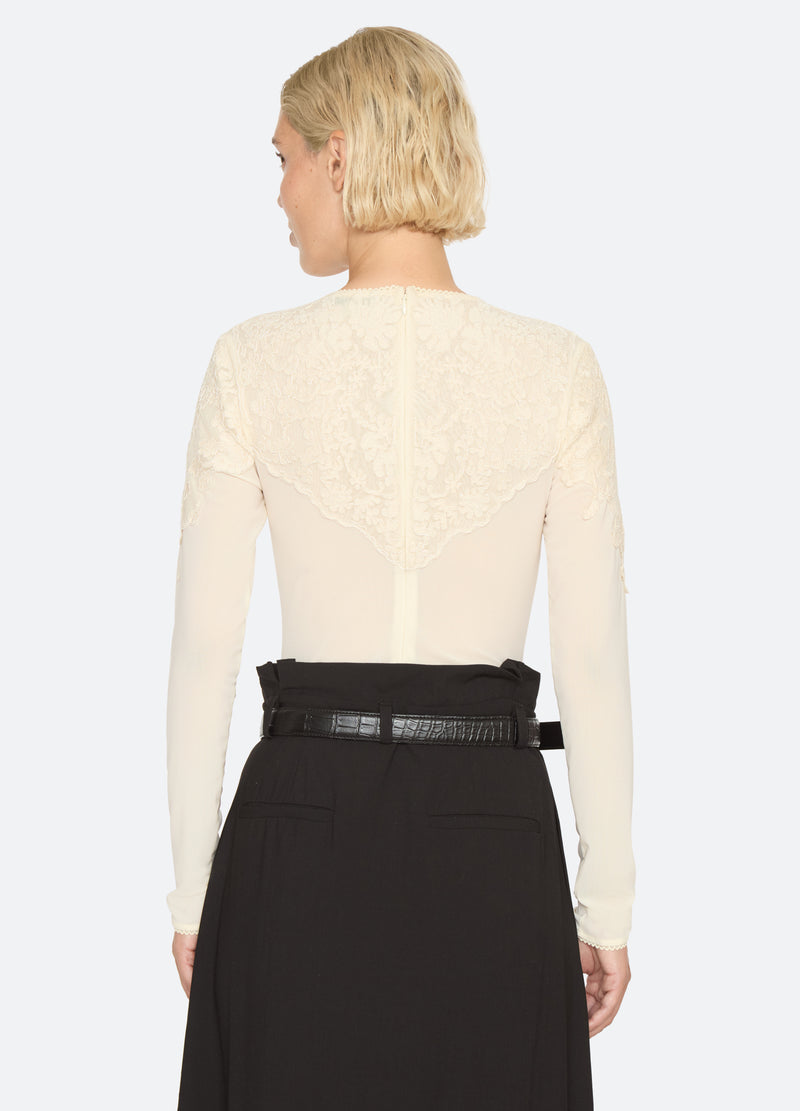 cream-kirra bodysuit-back view - 10