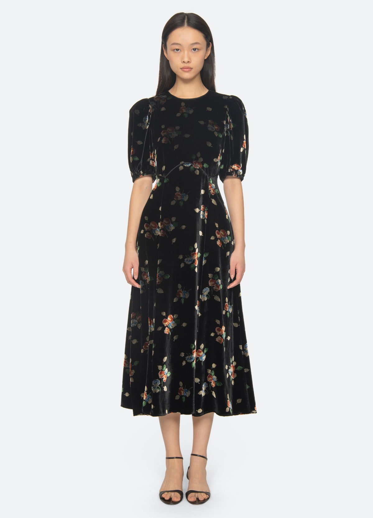 black-leda dress-front view 2 - 7