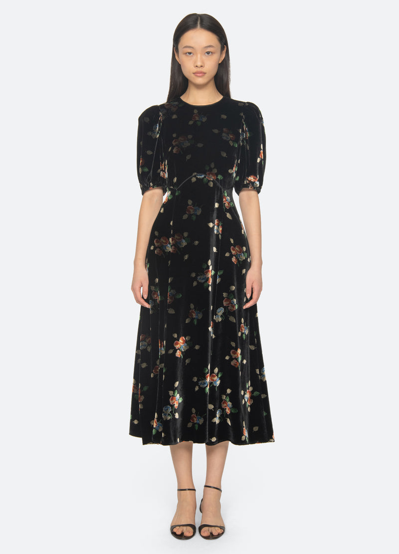 black-leda dress-front view 2 - 7