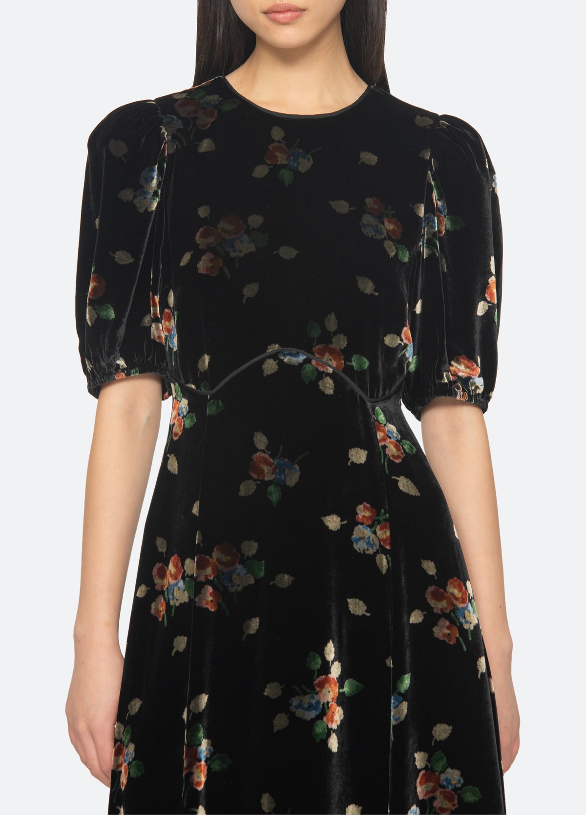 black-leda dress-detail view - 6