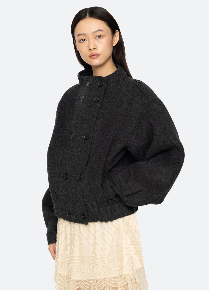 charcoal-lona jacket-three quarter view - 5