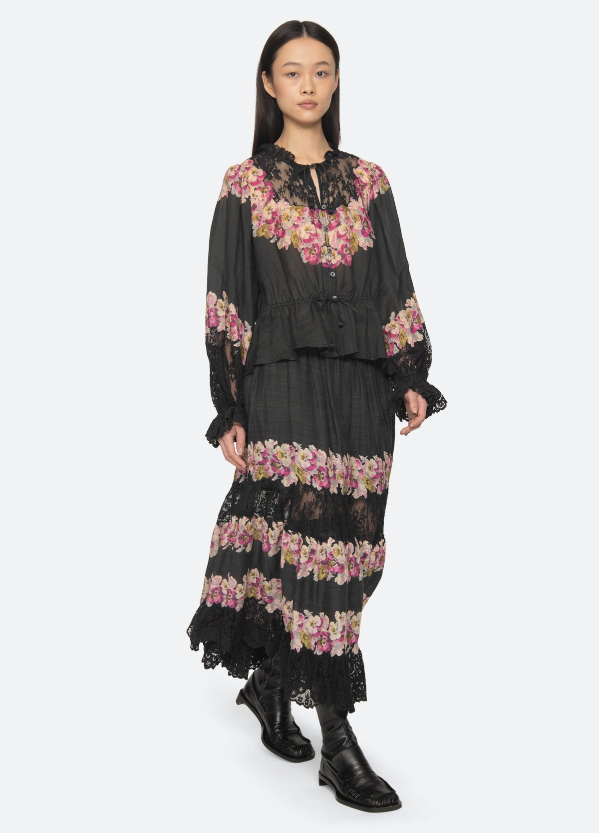 black-persephone top-full body view - 7