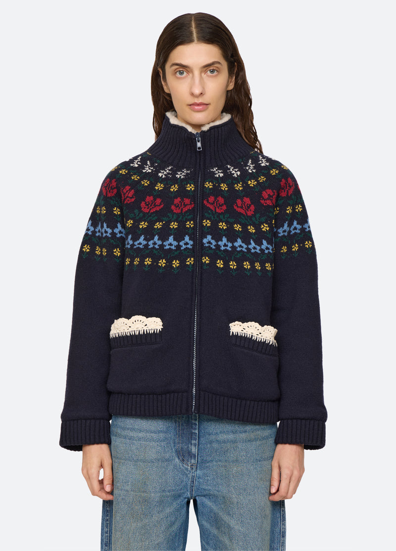 navy-preston jacket-front view 2 - 1